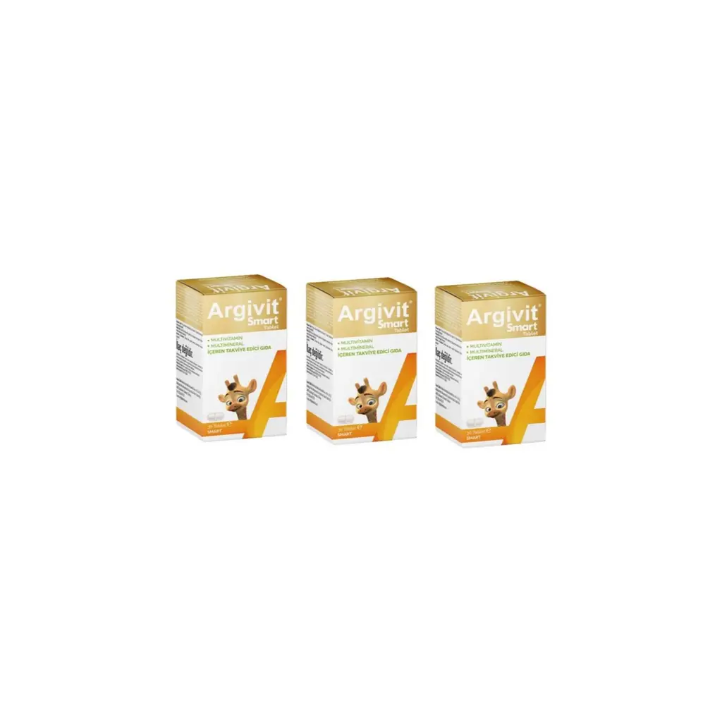 Argivit Smart 30 Tablet 3 Adet