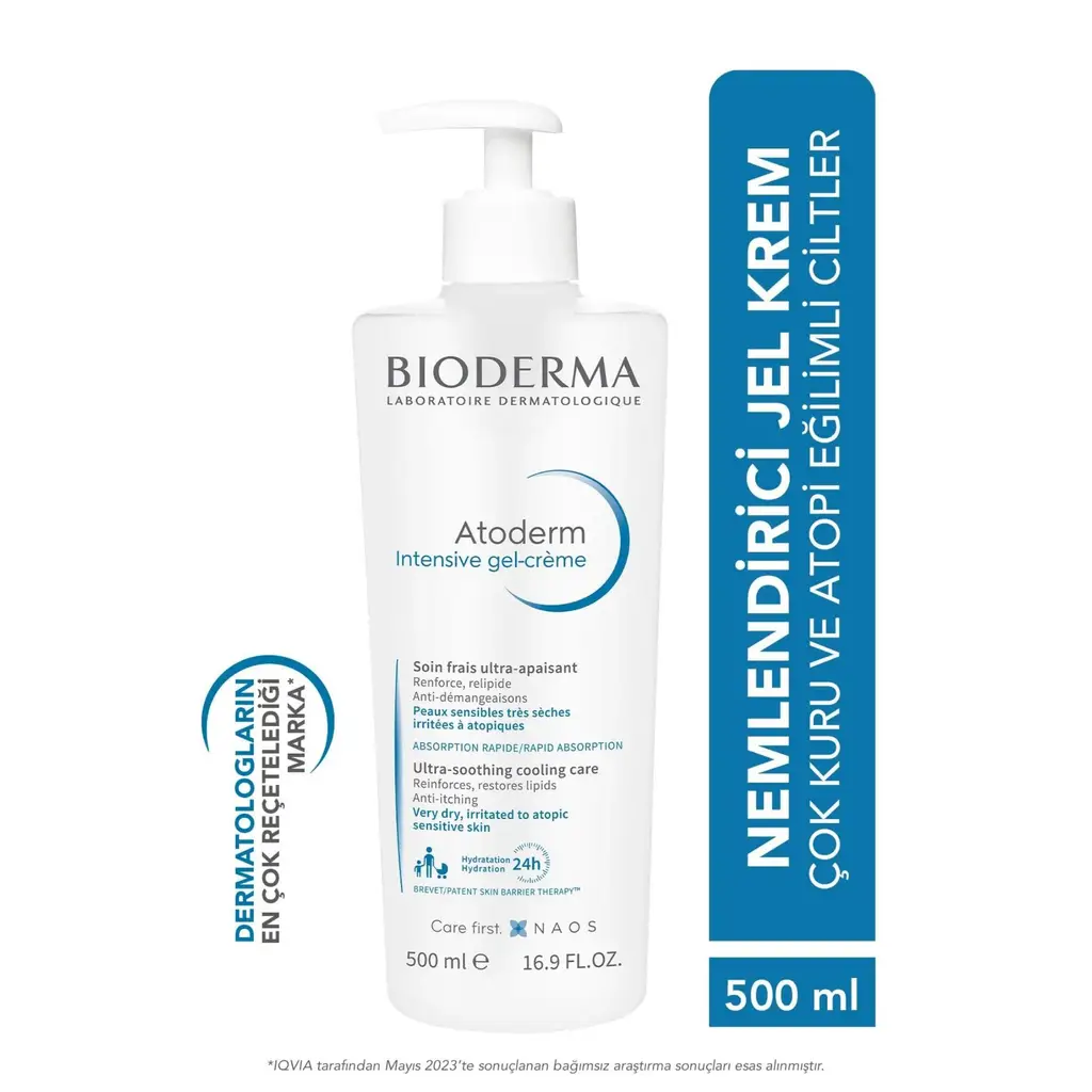 Bioderma Atoderm Intensive Gel-Cream 500 ml