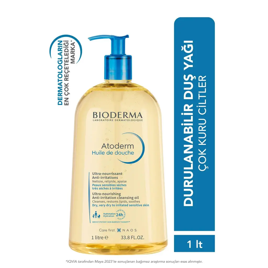 Bioderma Atoderm Shower Oil 1 LT