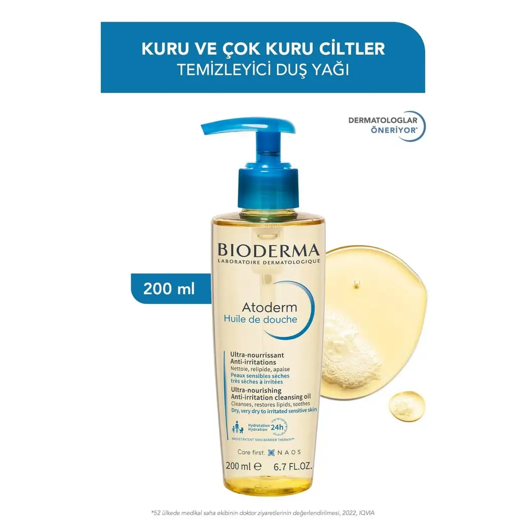 Bioderma Atoderm Shower Oil 200 ml