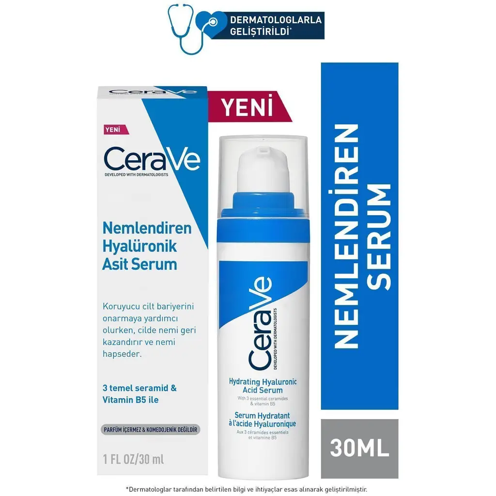 CeraVe Nemlendiren Hyalüronik Asit Serum 30 ml