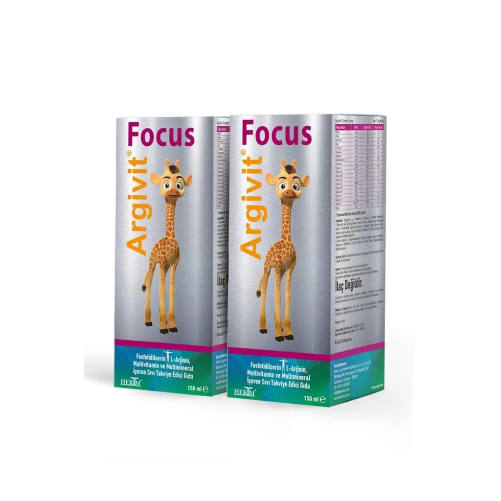 Argivit Focus 150 ml 2 Adet