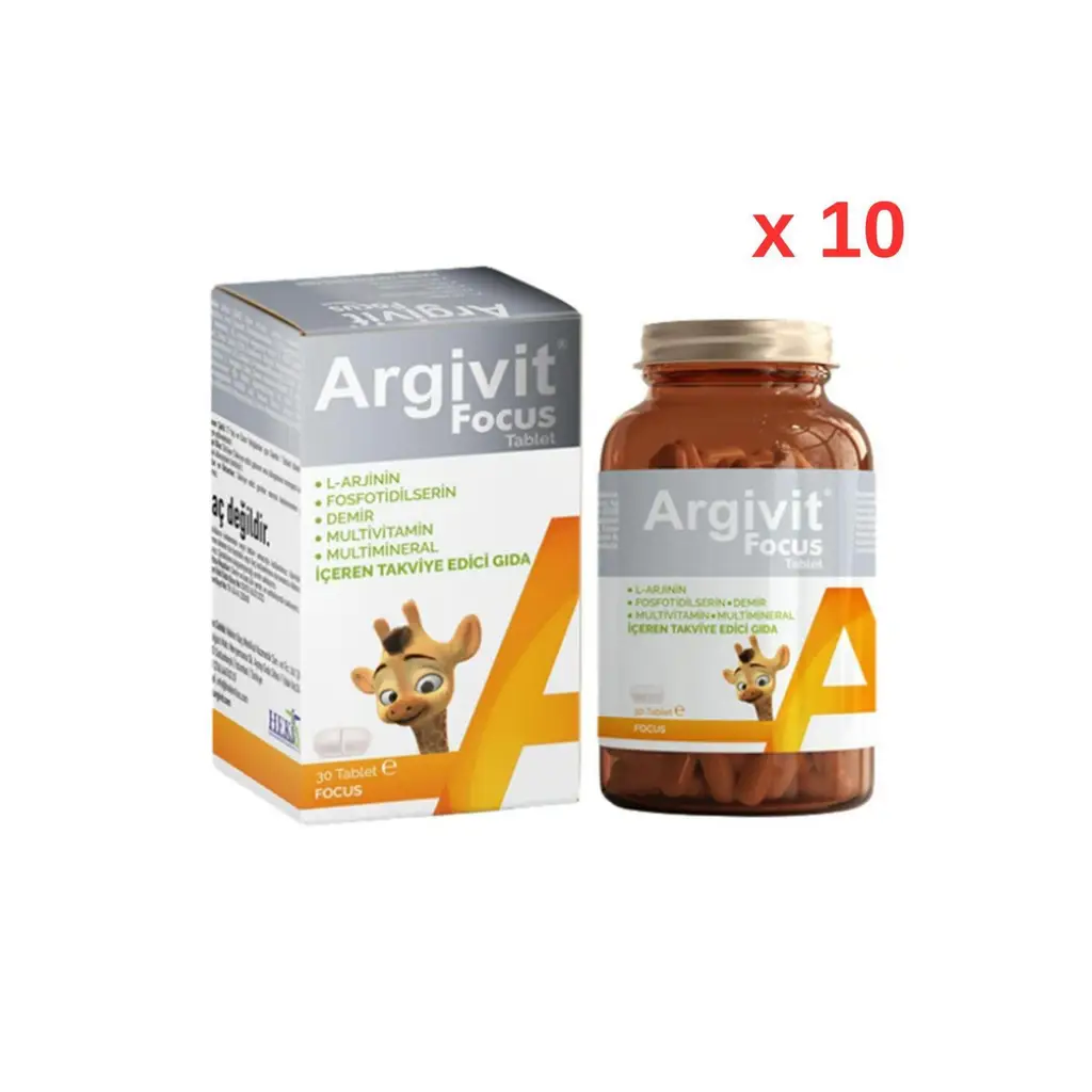Argivit Focus 30 Tablet 10 Adet