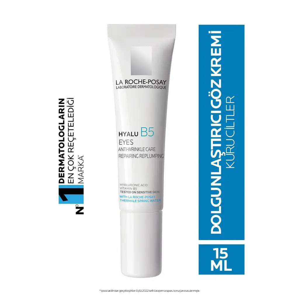 La Roche Posay Hyalu B5 Yeux 15ml - İnce ve Yorgun Göz Çevresi için Dolgunlaştırıcı Göz Kremi