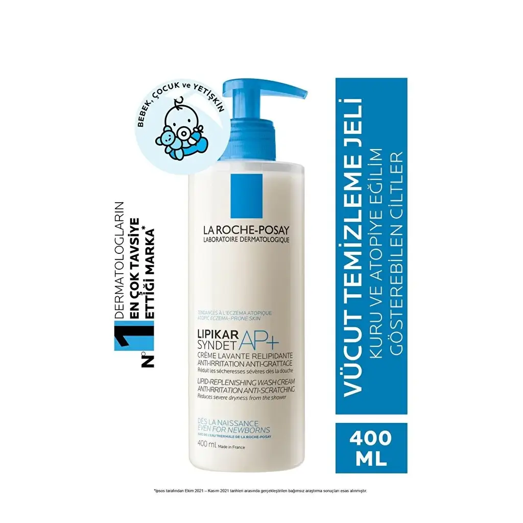 La Roche Posay Lipikar Syndet AP+ Vücut Yıkama Jeli 400 ml