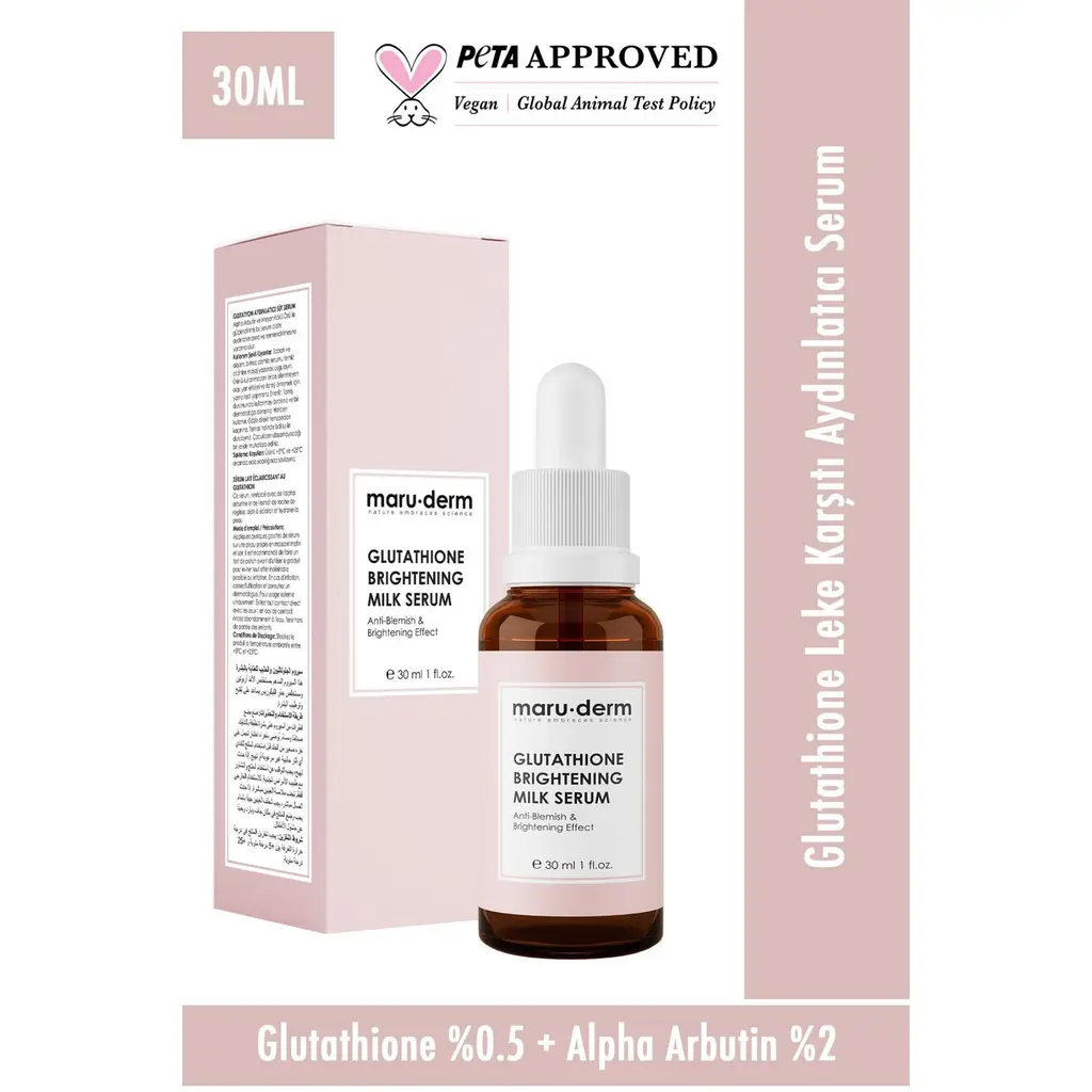 Maruderm Glutatyon Beyazlatıcı & Leke Karşıtı Milk Serum 30 ml