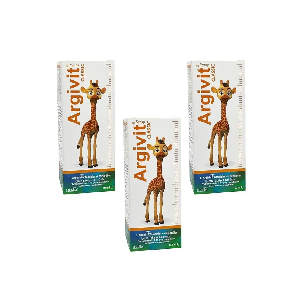 Argivit Classic 150 Ml Şurup 3 Adet