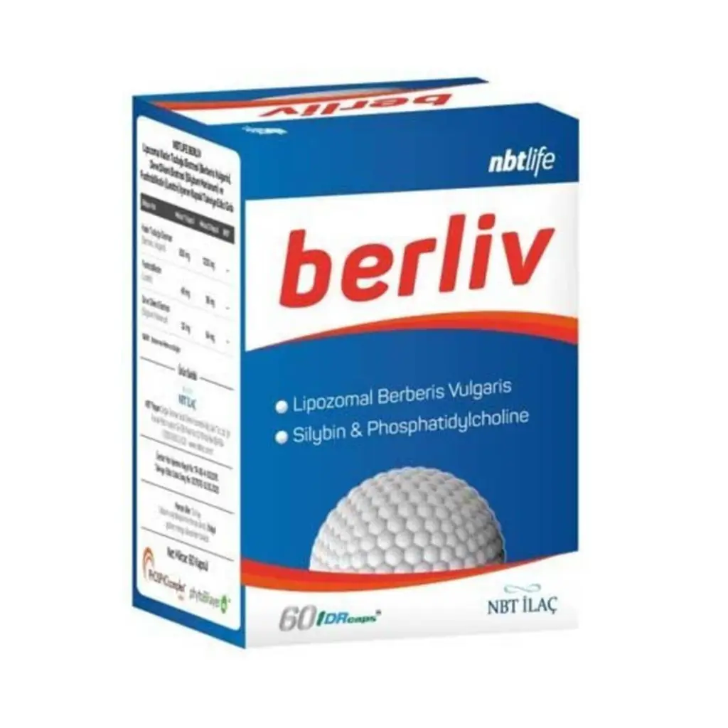 Nbt Life Berliv Lipozamal Berberin 60 Kapsül