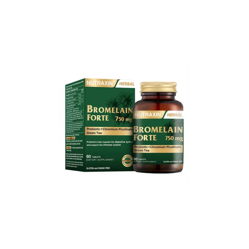 Nutraxin Bromelain Forte 60 Tablet