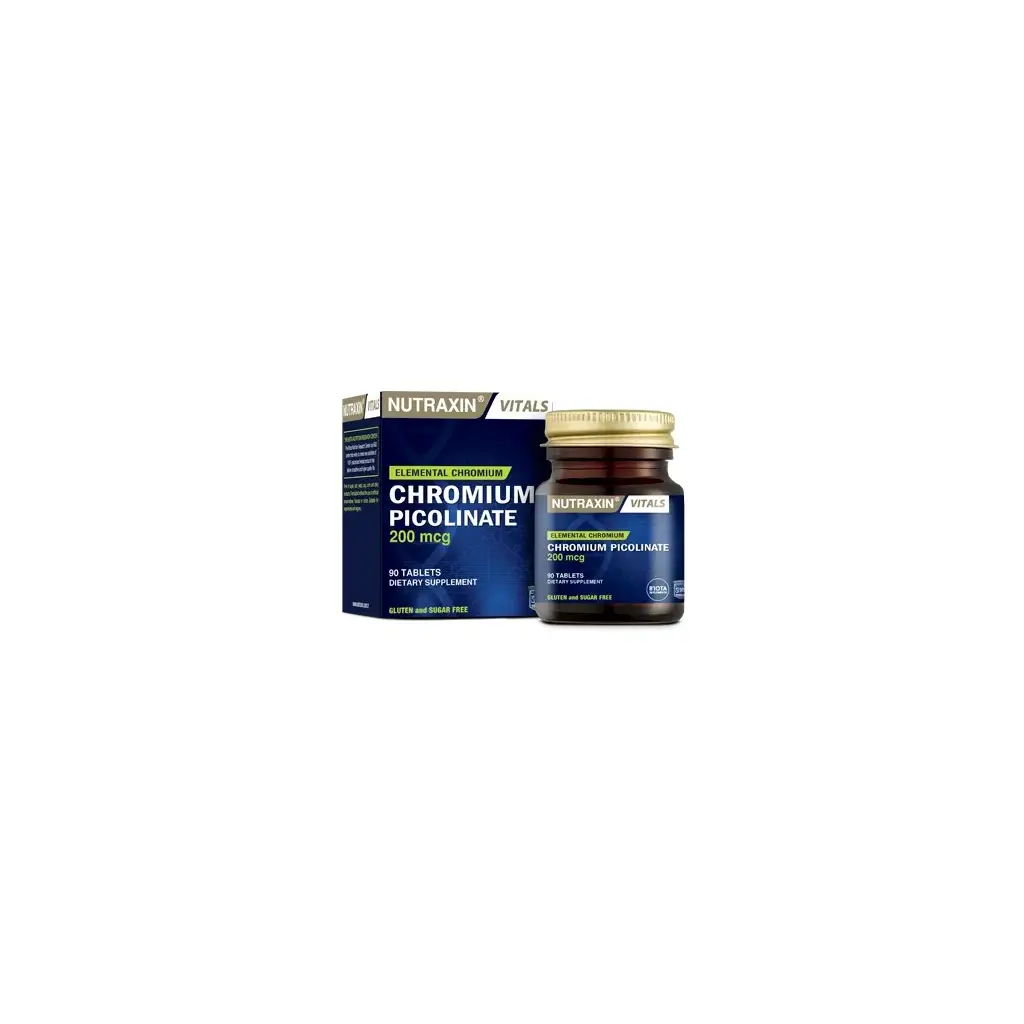 Nutraxin Chromium Picolinate 200 Mcg 90 Tablet