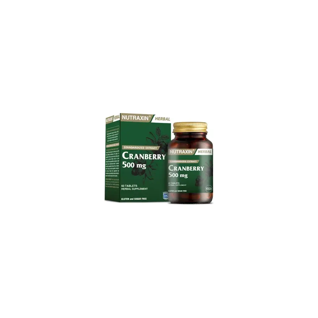 Nutraxin Cranberry 500 Mg 60 Tablet