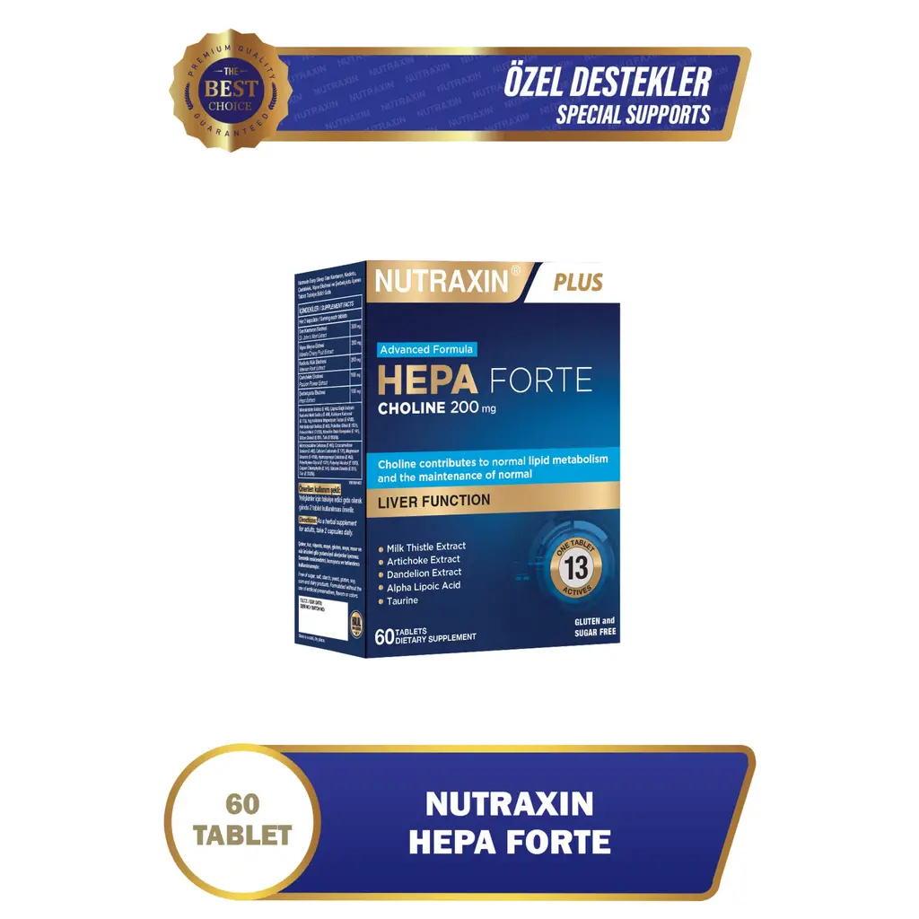 Nutraxin Hepa Forte 60 Tablet