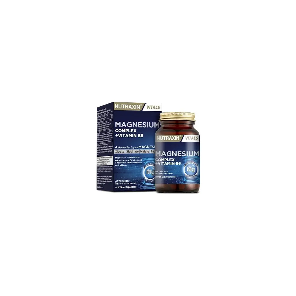 Nutraxin Magnezyum Complex 60 Tablet