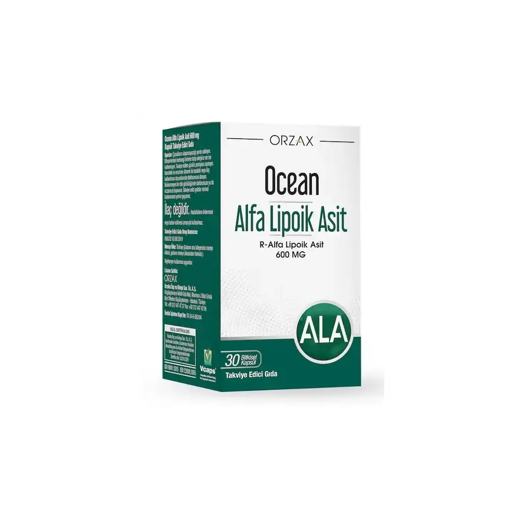 Ocean Alfa Lipoik Asit 600 Mg 30 Kapsül
