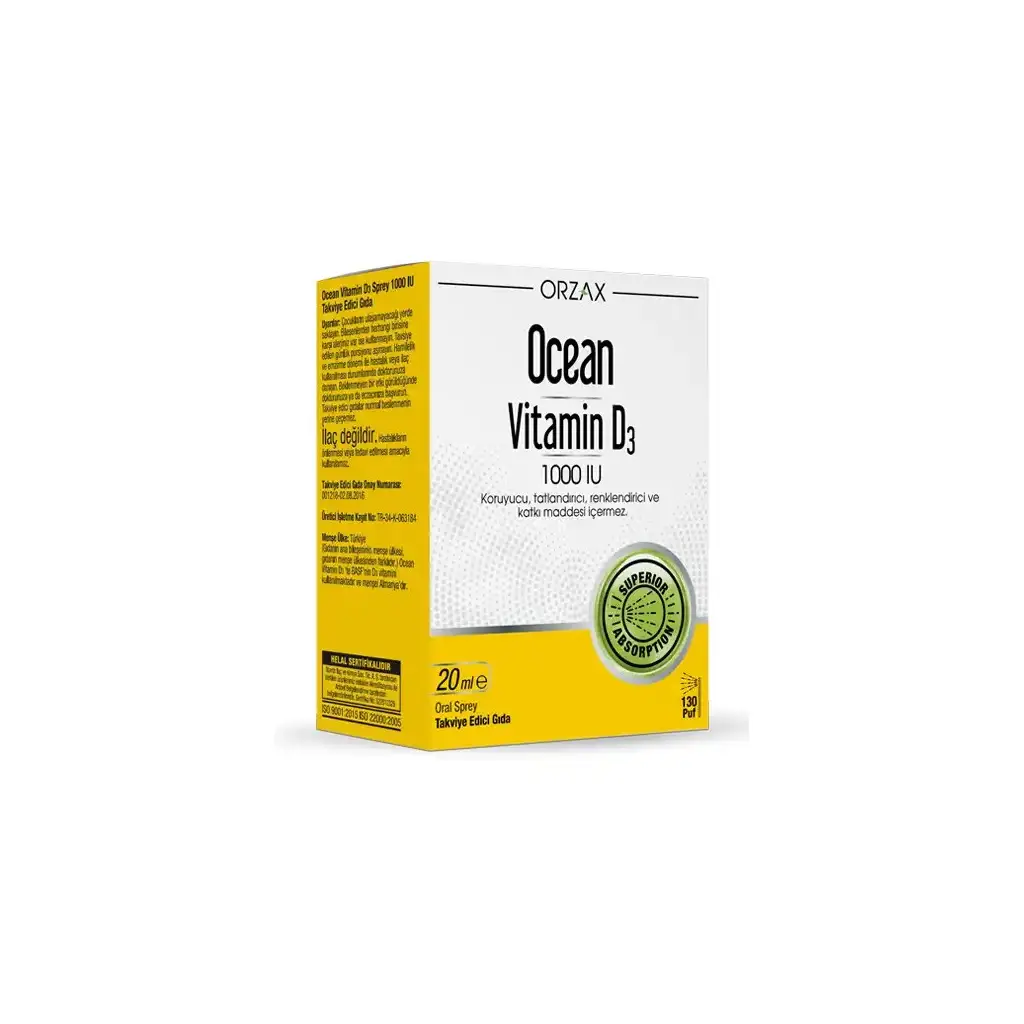 Ocean Vitamin D3 1000 IU Sprey