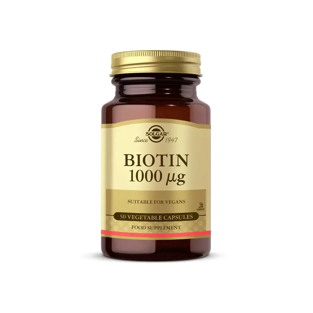 Solgar Biotin 1000 Mcg 50 Kapsül