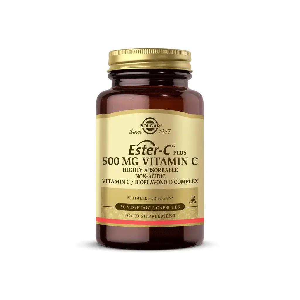 Solgar Ester-c Plus 500 mg 50 Kapsül