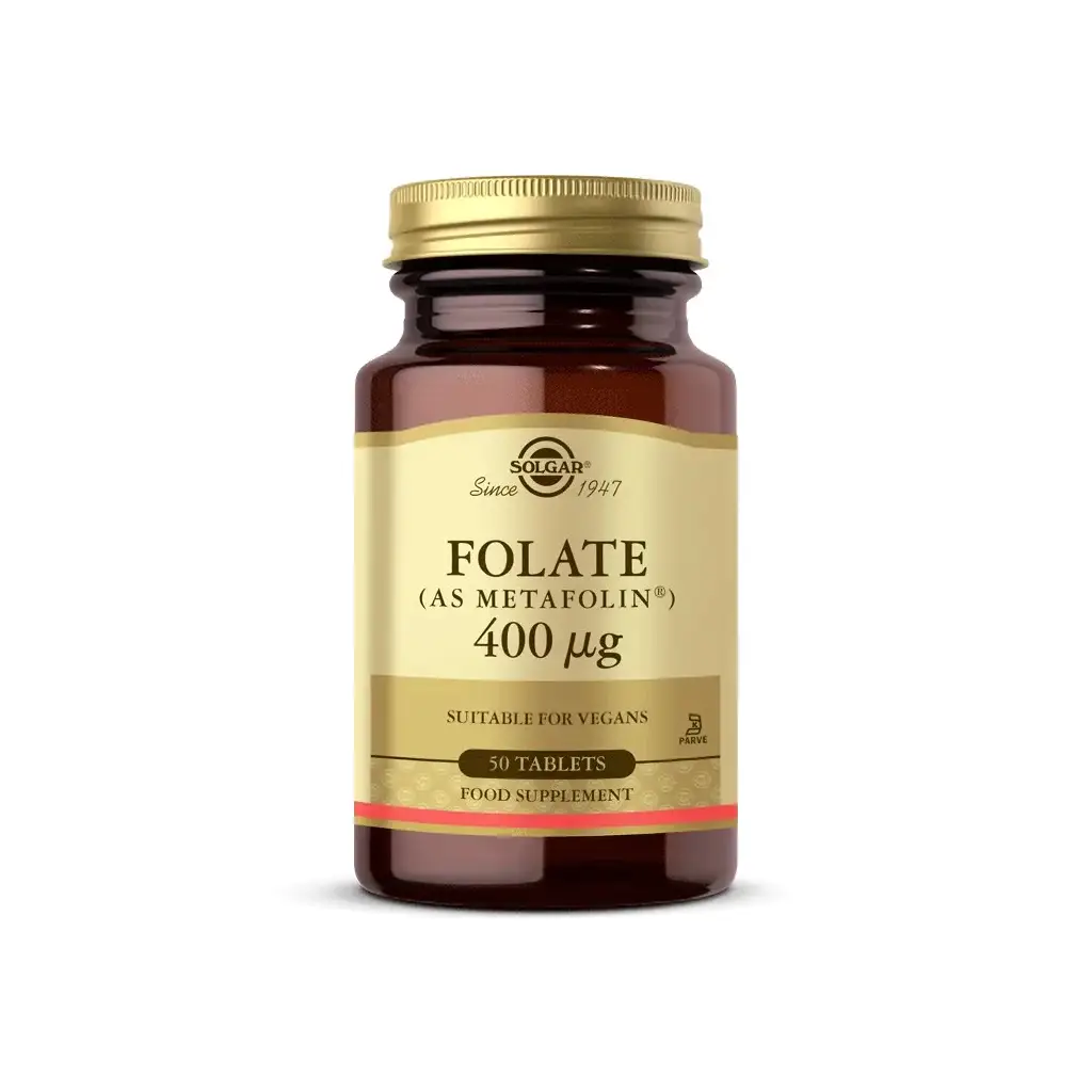 Solgar Folate 400 Mcg 50 Tablet