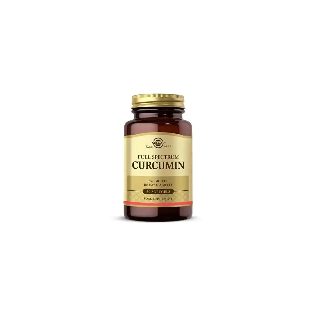 Solgar Full Spectrum Curcumin 185x 30 Kapsül