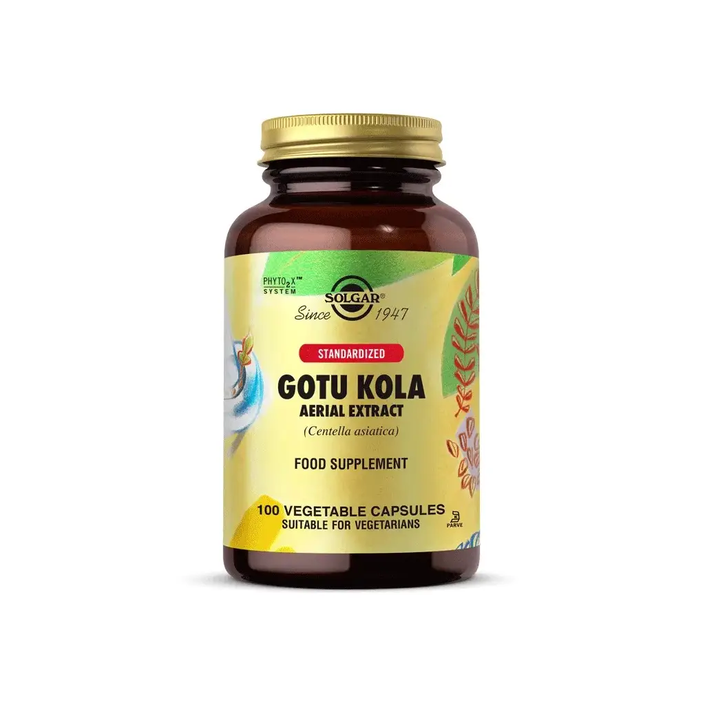 Solgar Gotu Kola Aerial Extract 100 Kapsül