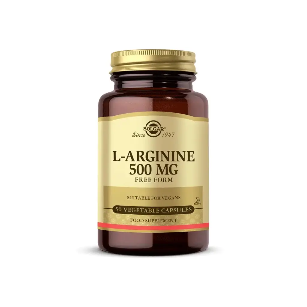 Solgar L-arginine 500 Mg 50 Kapsül
