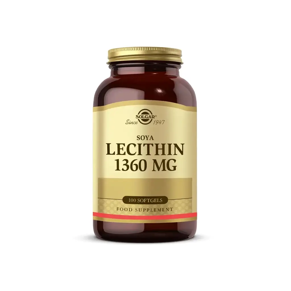 Solgar Soya Lecithin 1360 mg 100 Kapsül