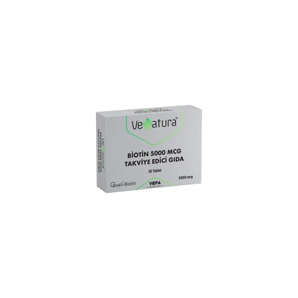 Venatura Biotin 5000 mcg 30 Tablet