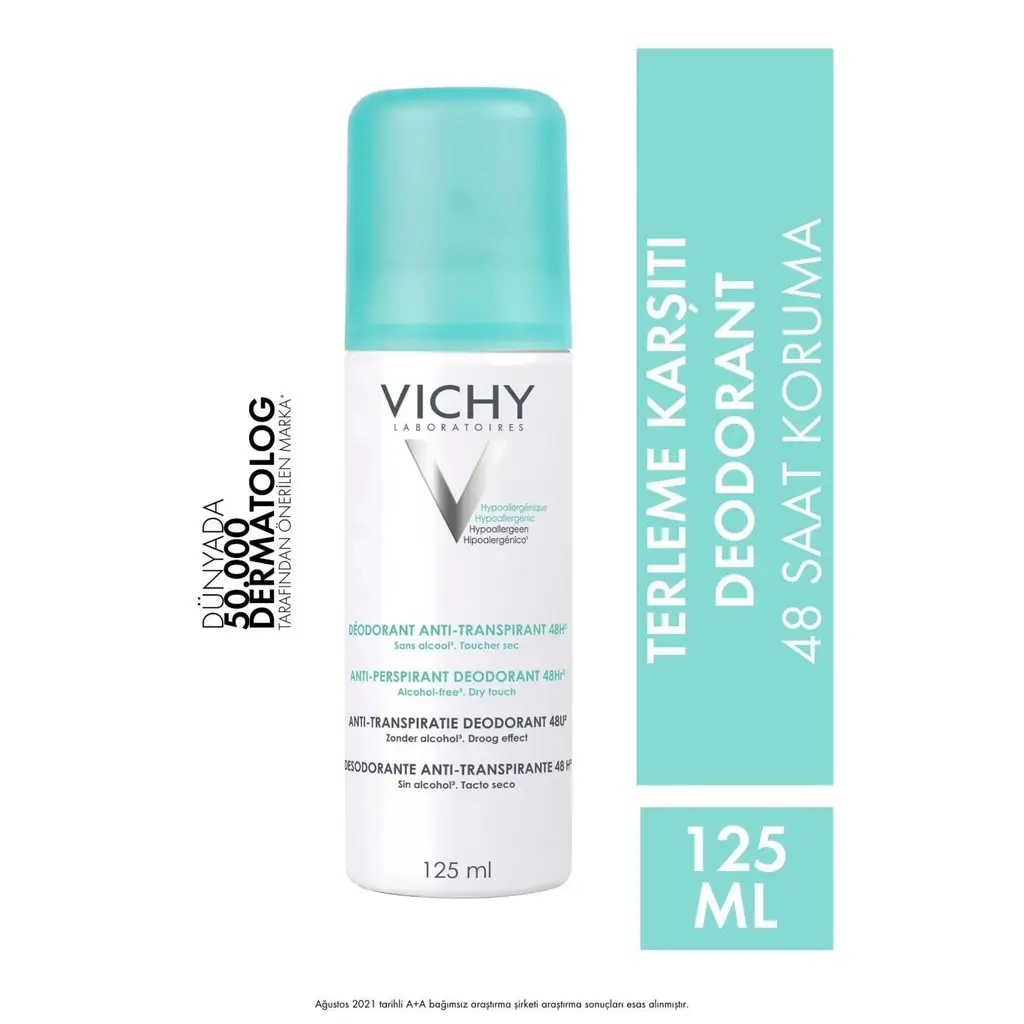 Vichy Anti-transpirant Terleme Karşıtı Deodorant 125ml